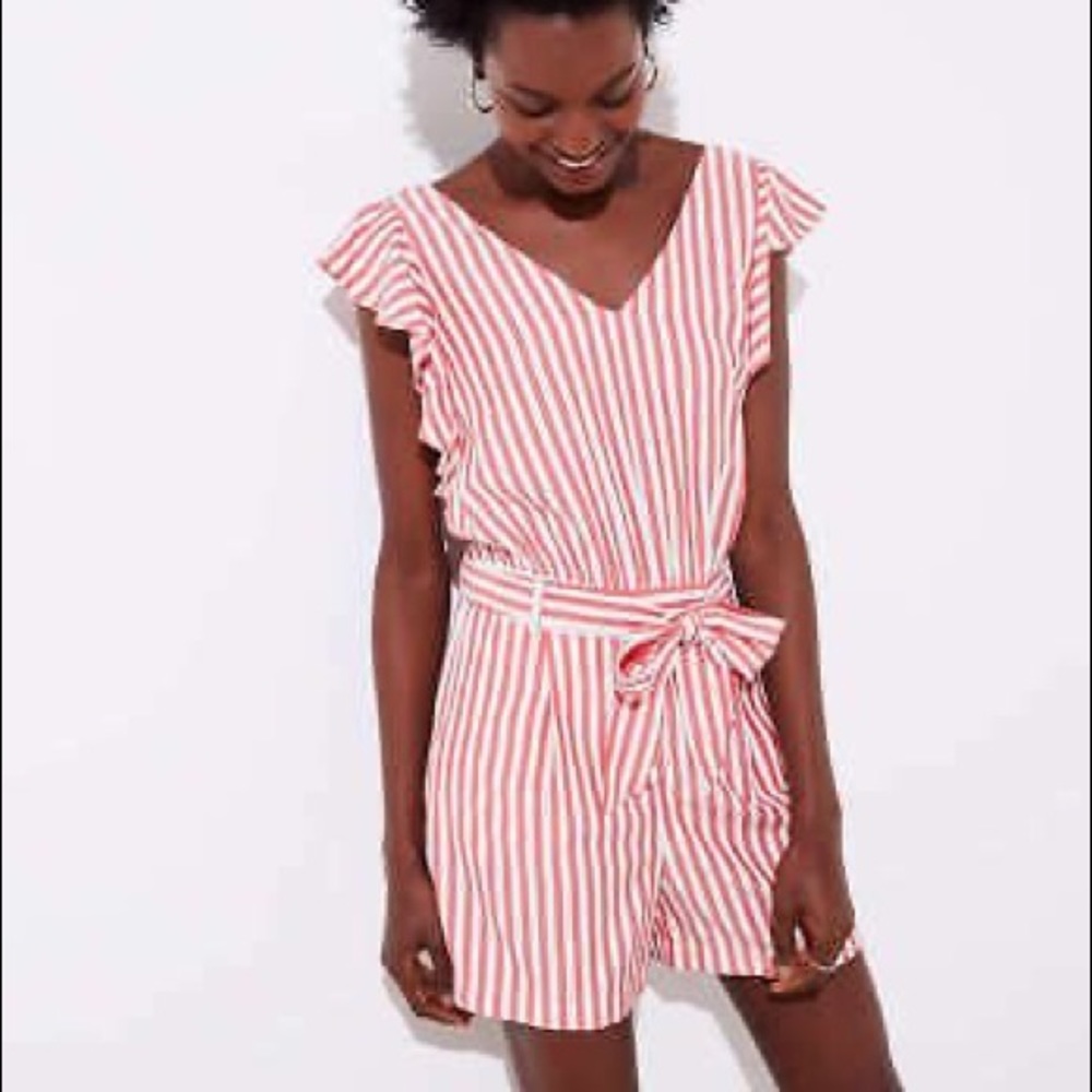 LOFT | Striped Romper